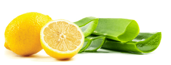 Aloe a citronová šťáva